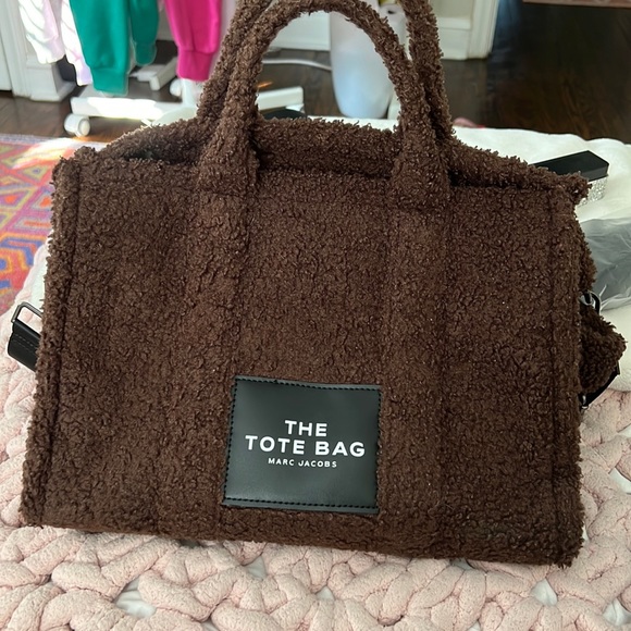 Marc Jacob’s Fuzzy Brown Fur Tote Bag - Picture 1 of 3
